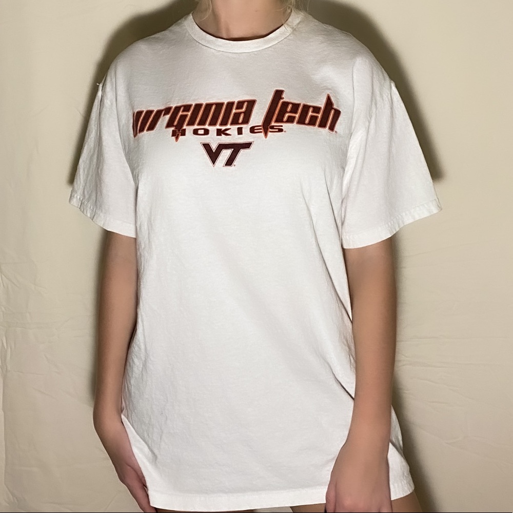 White Virginia Tech shirt